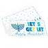 Let's Get Lit Happy Hanukkah - Bag Topper
