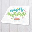 Happy Birthday pink cake