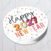 Happy New Year 2027 confetti