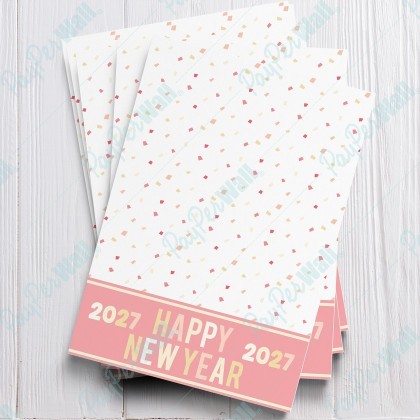 Happy New Year 2027 - Card