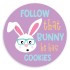 Follow that Bunny He Has Cookies