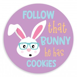 Follow that Bunny He Has Cookies