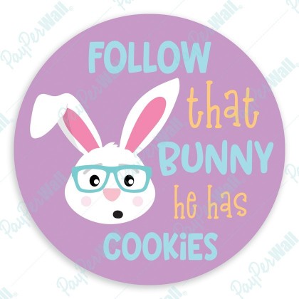 Follow that Bunny He Has Cookies