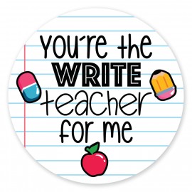 You're The Write Teacher For Me