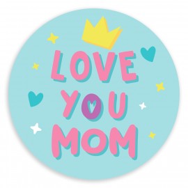 Love You Mom Pastel