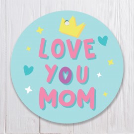 Love You Mom - Pastel