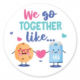 We go together like Milk and Cookie