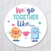 We go together like Milk and Cookie