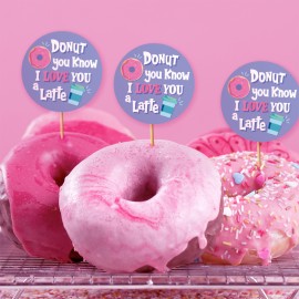 Donut you know I Love You a Latte