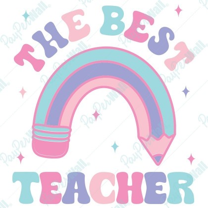 The Best Teacher Rainbow