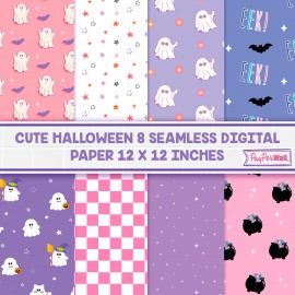 Cute Halloween - Seamless Paper