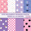 Cute Halloween - Papel Con Patrones