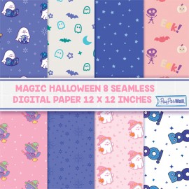 Magic Halloween - Seamless Paper