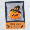 Spells Snacks and Sparkles - Card